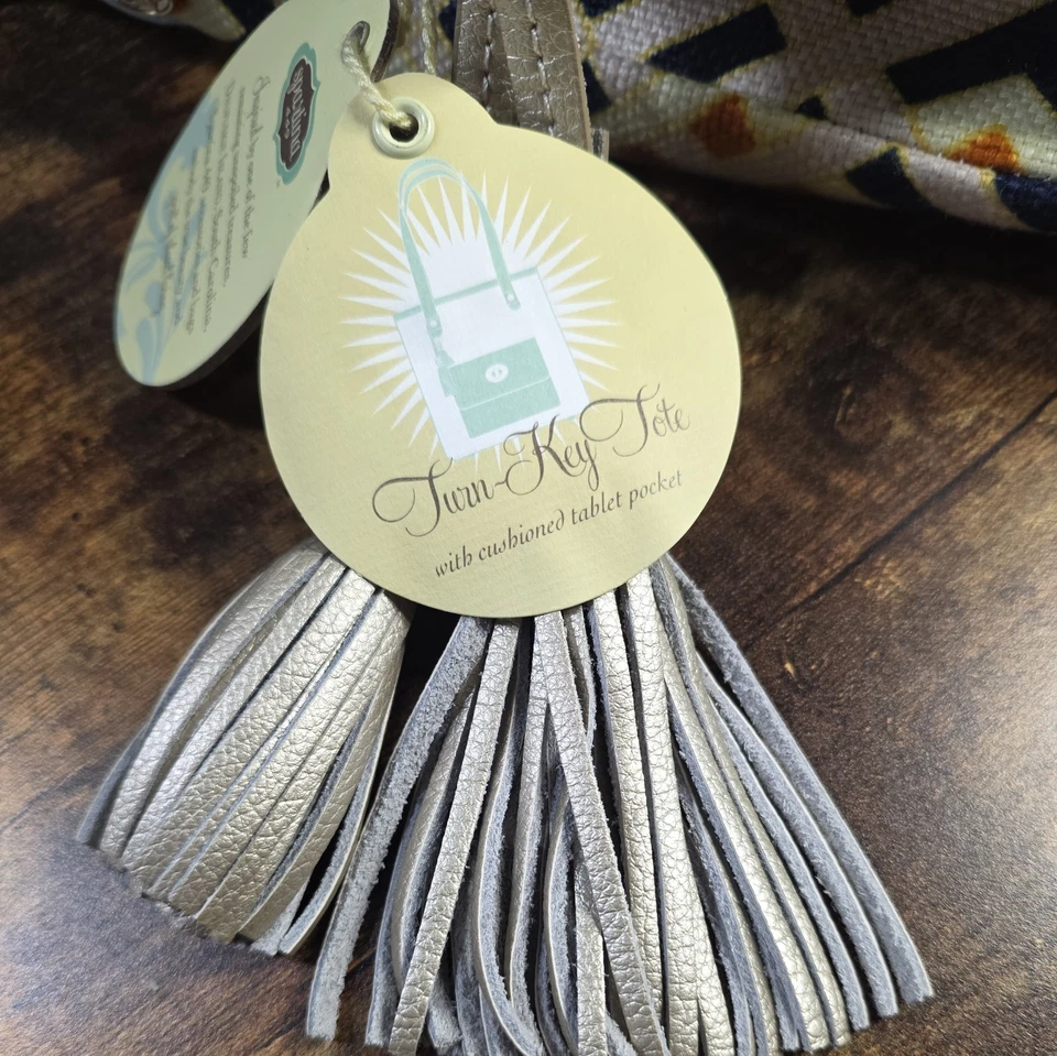 Bolso de Mano Spartina 449 Harbor Light Llave en Mano Daufuskie Island Nuevo con Etiquetas Foto 4 de 4