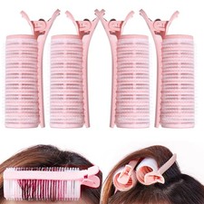 2 in 1 Bangs Hair Rollers with Clip Hair Styling Clips Set,Volumizing Clips R...