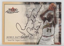 2000-01 Fleer Tradition Autographics Ruben Patterson Auto