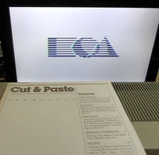 ATARI E.A. Cut & Paste Word Processor Disk 400/800/1200XL/1400/XF551/835/130XE