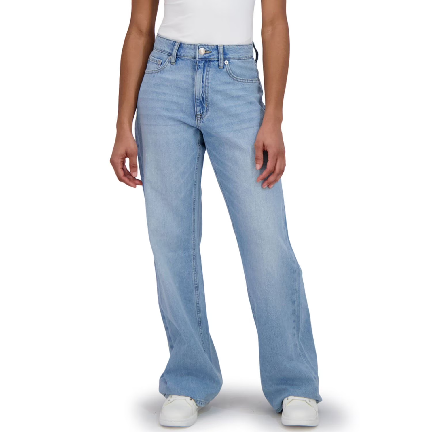 Aeropostale Women's High Rise Wide Leg Jean Size 10 Medium W