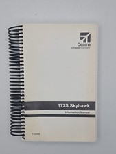Cessna 172S Skyhawk Information Manual 1998 revised 2004 Pilot handbook Spiral