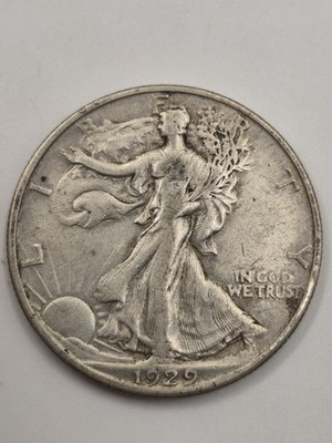 1929-D Walking Liberty Half Dollar   1098   Check My Store Out