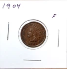 1904 US Indian Head Cent  F Fine Free Shipping