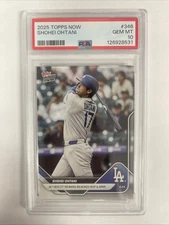 2025 Topps Now Shohei Ohtani #346 Marks 300 HR Across MLB & Japan PR/6094 PSA 10