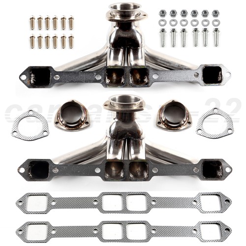 EXHAUST HEADER Fits CHRYSLER DODGE PLYMOUTH BB 383-440 59-78 MOPAR V8 Big Block - Picture 3 of 17