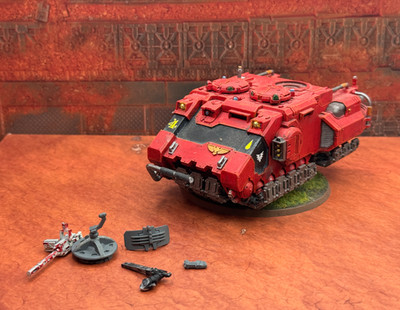 IMPULSOR DAMAGED PAINTED Blood Angels Space Marines 40K