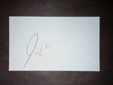 Jack Leathersich, METS (2015 Debut) SIGNED 3x5 Index Card (HS)