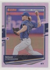 2020 Panini Donruss Career Stat Line 300/500 Noah Syndergaard #173 uk2