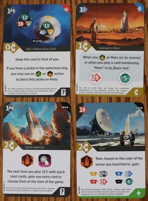 SETI: Search for Extraterrestrial Intelligence Promo Card DLR Pluto Dice Tower