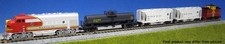 106-6271 KATO Coffret Loco F7 et 4 wagons de marchandise AT&SF N 1/160