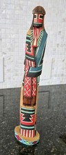 Native American Hopi Longhair Shalako Kachina By S.J. 13.75"