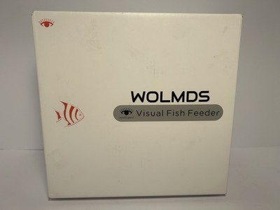 Wolmds Wifi Automatic Fish Feeder 2.5K Camera Smart App-Controlled Timer New