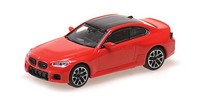 Minichamps 1:87 870024700 Bmw M2 2023 Red Metallic Neu Ovp
