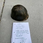 Vintage US Army Helmet Liner World War 2 WWII Military Capac Unpainted