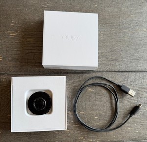 Oura Ring Gen 3 Size 8 Black Heritage w/ Charger & Box – Fully Reset