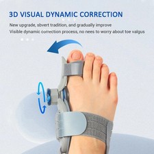 Bunion Fix ,Toe Hallux Valgus Corrector Adjustable Orthosis Women Men Splints