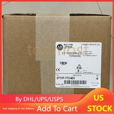 Allen Bradley 2711P-T7C4D1 Ser A PanelView Pl 700 HMI, 7" 24VDC US Free Tax