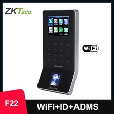 F22 WiFi ID ADMS Biometric Fingerprint Time Attendance Access Control Terminal