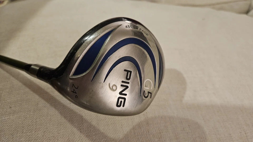 Madera Ping G5 Fairway 9 24° Grafito Flex Regular Diestro Aldila 75-R  Foto 3 de 4