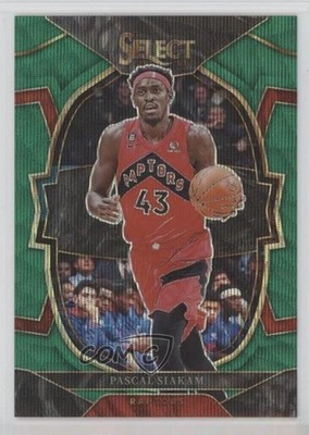 2022-23 Panini Select Concourse Green Wave Prizm 48/50 Pascal Siakam #48 17hw
