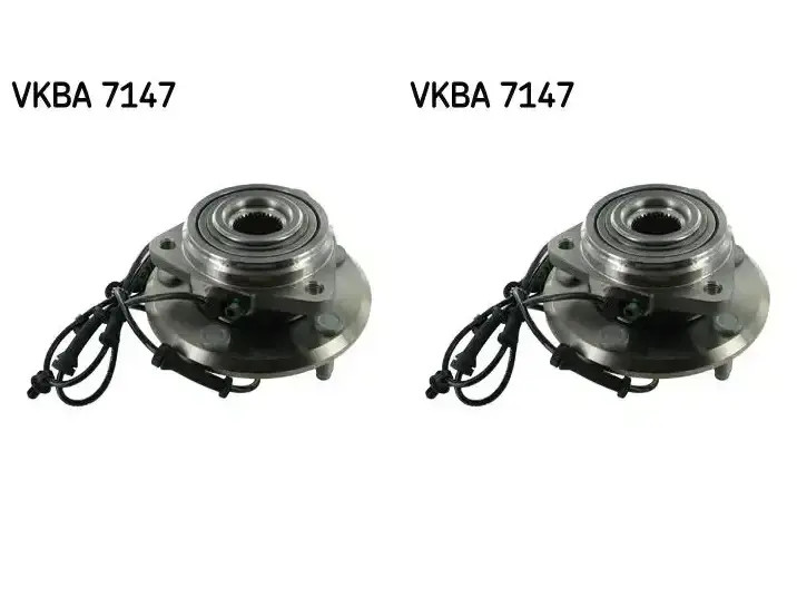 2 x Cuscinetto ruota SKF per JEEP WRANGLER III