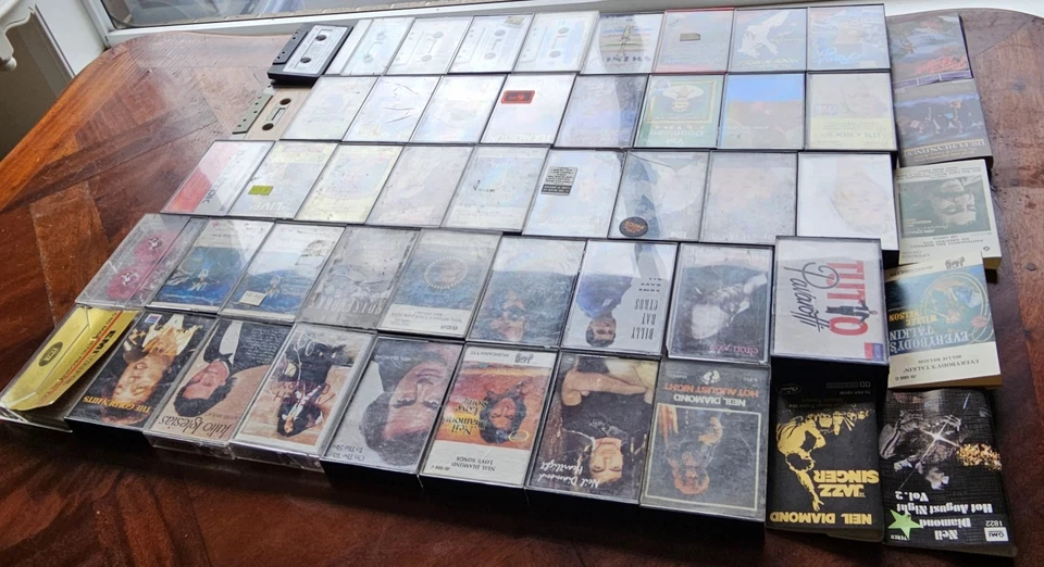 Cassette Tapes Music Vtg Bulk Lot Bundle x45 Rock Pop C&W Mixed Random Free Post - Image 3 of 4