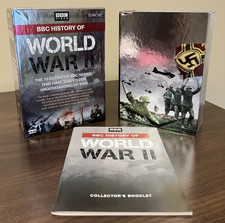 BBC HISTORY OF WORLD WAR II 2005 12-Disc DVD Set DEFINITIVE SERIES Ex Cond CHEAP