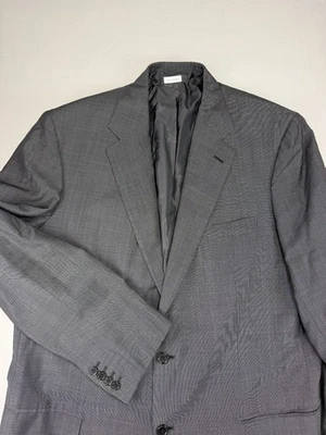 Brioni Blazer 44 L Men's Sport Coat Nomenta Gray Italy Made Wool