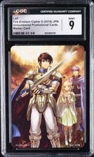 2018 FIRE EMBLEM CIPHER 0 UNNUMBERED PROMO MARKER CARD JPN LEIF CGC 9