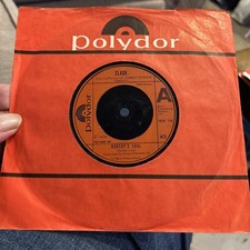 SLADE  Nobody’s Fool / L A Jinx 7” Single Vinyl Record 1976 Polydor 2058-716 Vg+