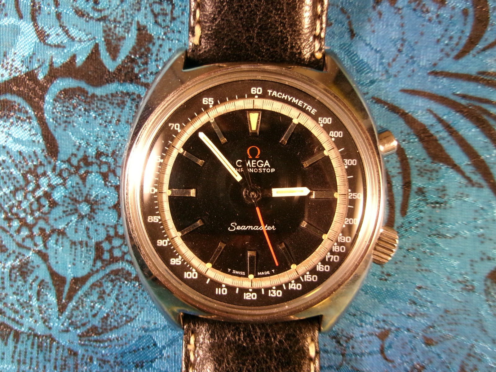 Omega Seamaster Chronostop Chronograph, Polished Case, Good Condition, Runs Good image 2