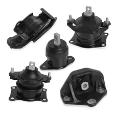 Engine Motor and Trans Mount Set of 5 Compatible with Acura 2004 2005 2006 TL 