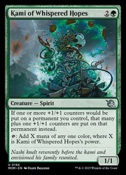 Kami of Whispered Hopes #196 (Foil) March of the Machine