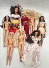 Vintage lot of 8 Fashion Dolls and Barbies 80s 90s