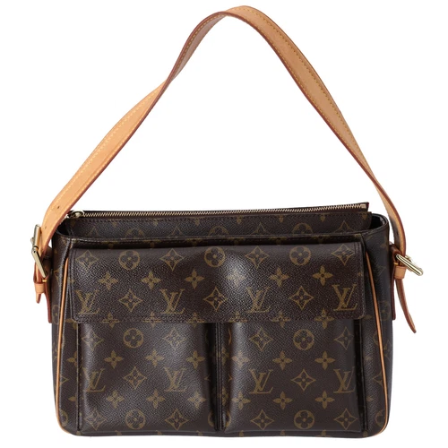 LOUIS VUITTON（LV） Borsa a tracolla Louis Vuitton Viva Cite GM Monogram M51163 tela marrone