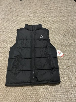 Size S Men s Reebok Black Puffer Vest