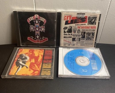 Lot Of 4 Guns N Roses Cd Music Albums Use Your Illusion 11 Appetite Destruction