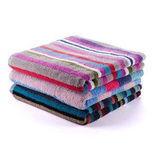 3-Pack Cotton Bath Towels, Soft Absorbent 27" x 54"
