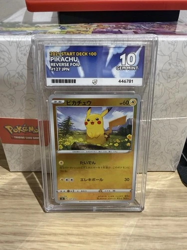 Pikachu 127/414 ACE graded card