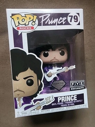 Funko Pop! Rocks Prince #79 Vinyl Figure FYE Exclusive Diamond Collection