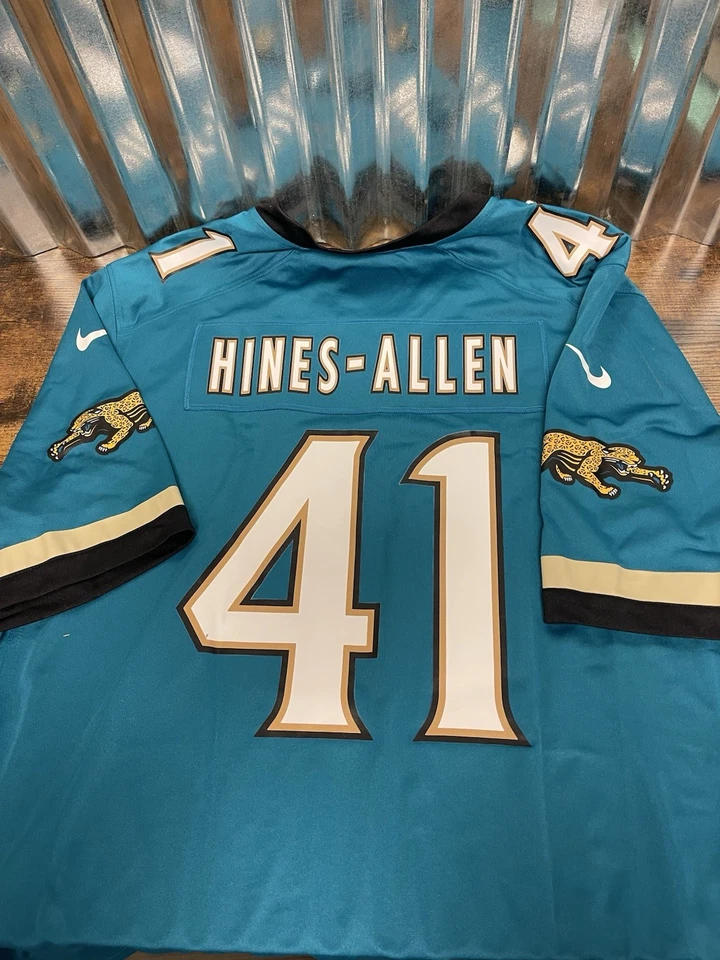 NFL Jacksonville jaguars jersey#41 Size XL - Image 2 of 4