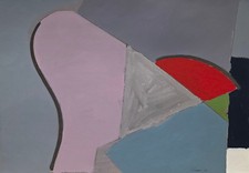 FUSI WALTER (Udine, 1924 - Colle di Val d'Elsa, 2013) SENZA TITOLO tecnica mista