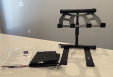 NEW Pyle PLPTS55 Universal Portable Foldable Telescoping Height DJ Laptop Stand