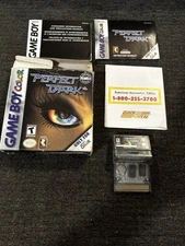 Perfect Dark Rumble Pak (Nintendo Game Boy Color, 2000) CIB Manual Complete
