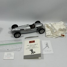 CMC Auto Union Type C 1937 Silver 1:18 Limited Diecast Car Model Germany