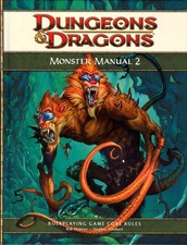 Monster Manual 2: A 4th Edition D D Core Rulebook D D Supplement - hardcov...