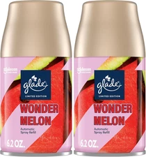 Automatic Spray Refill, Wonder Melon, Scented Air Freshener for Home and Bathroo