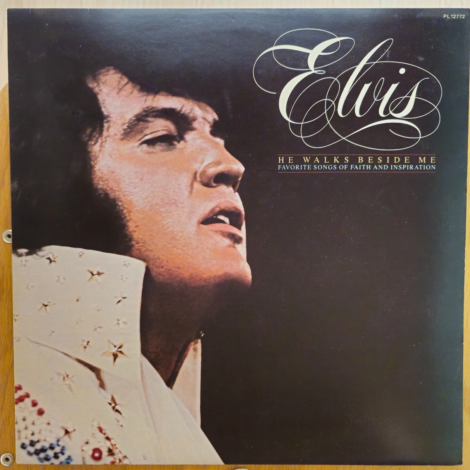 Elvis He Walks Beside Me Vinyle RCA Favorite Songs Of Faith And Inspiration 33t