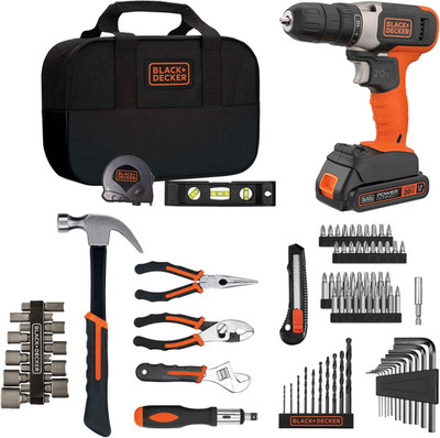 Beyond by BLACK+DECKER Home Tool Kit with 20V MAX Drill/Driver, 83-Piece (BDPK70